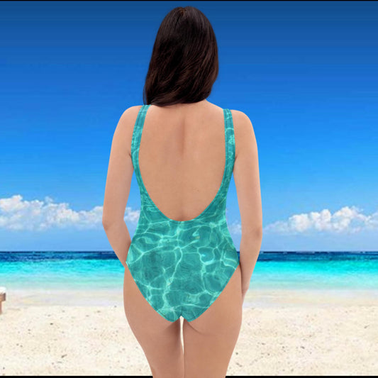 Caribbean Waters - One-Piece Swimsuit
