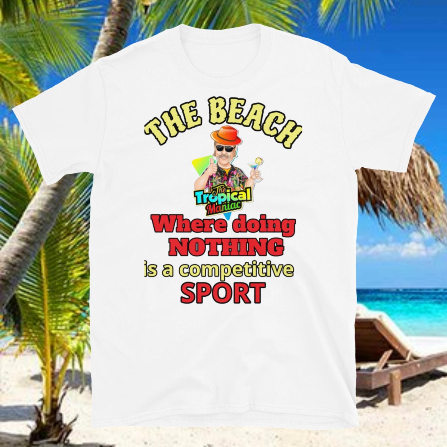Doing Nothing Is Sport" - Short-Sleeve Unisex T-Shirt