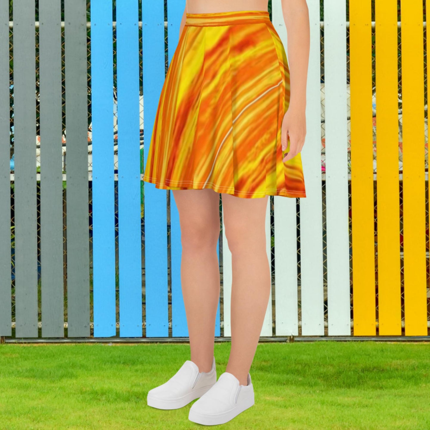 JAMAICAN SUNSET - Skater Skirt